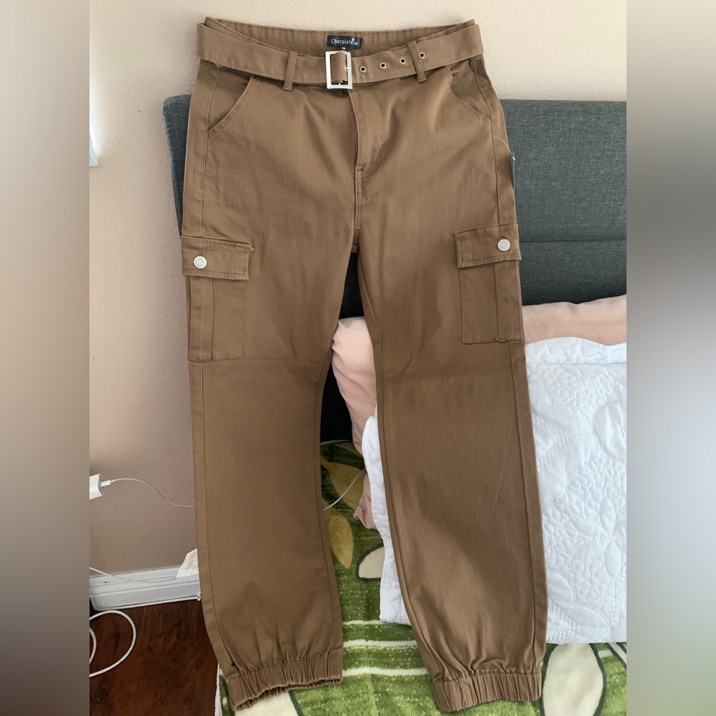 Brown Jogger Pants